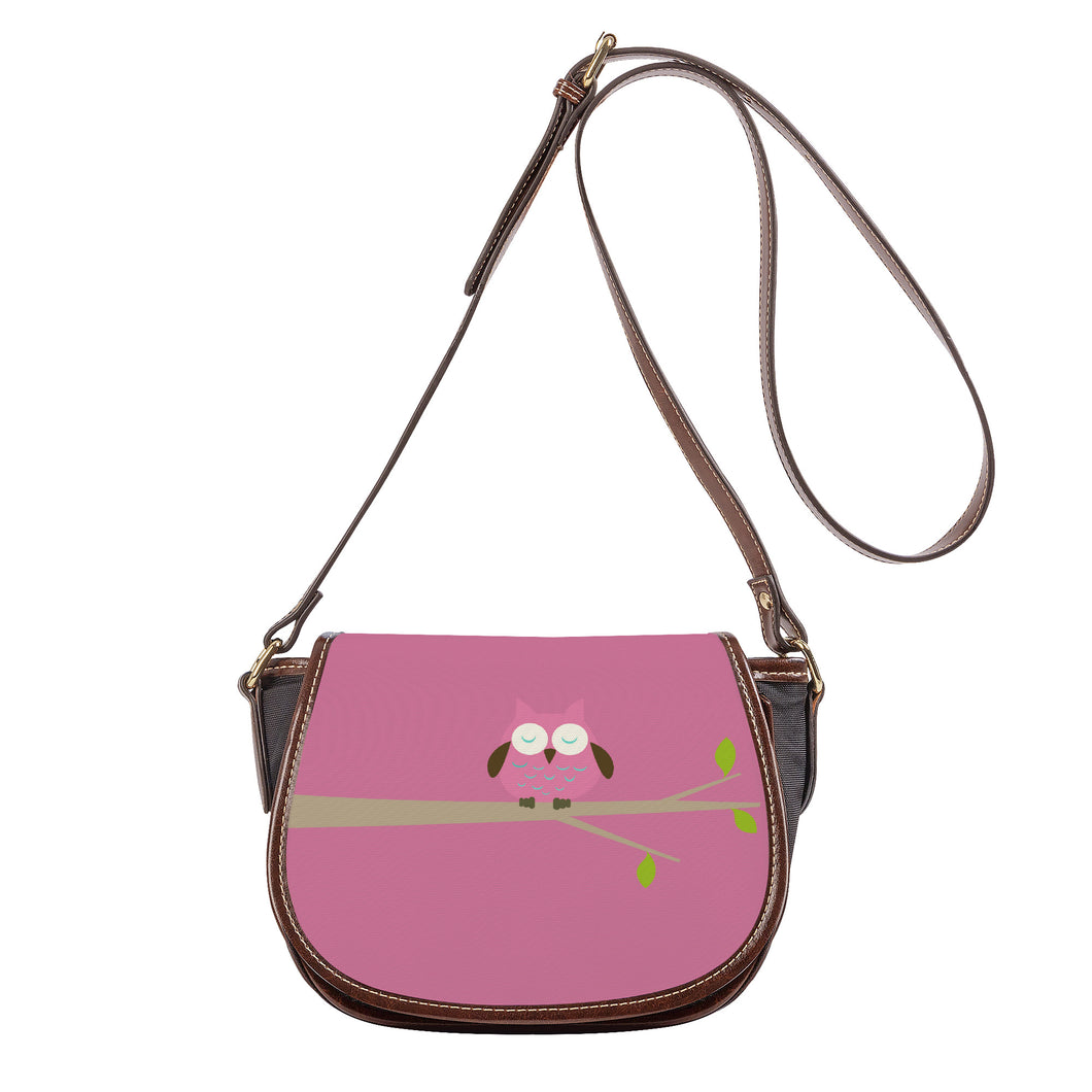 Ti Amo I love you - Exclusive Brand - Charm - Owl - Saddle Bag