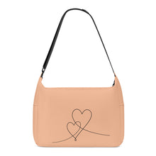 Load image into Gallery viewer, Ti Amo I love you - Exclusive Brand - Manhattan - Double Script Heart - Journey Computer Shoulder Bag
