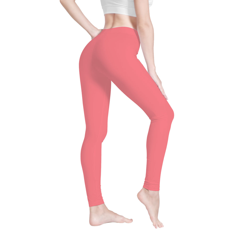 Ti Amo I love you - Exclusive Brand  - Blush Pink -  White Daisy -  Yoga Leggings