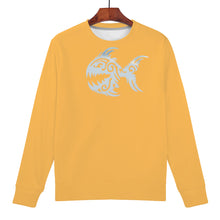 Load image into Gallery viewer, Ti Amo I love you - Exclusive Brand - Light Orange - Angry Fish - Women&#39;s Sweatshirt

