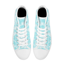 Load image into Gallery viewer, Ti Amo I love you - Exclusive Brand  - High-Top Canvas Shoes - White Soles
