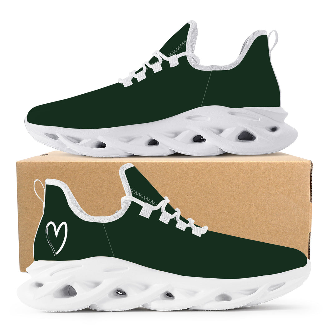 Ti Amo I love you  - Exclusive Brand  - Celtic - White Heart - Flex Control Sneaker - White Soles