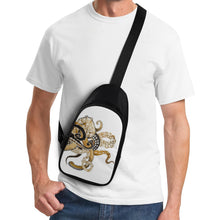 Load image into Gallery viewer, Ti Amo I love you - Exclusive Brand - White - Octopus - Unisex Chest Bag
