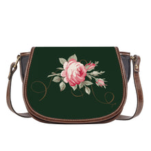 Load image into Gallery viewer, Ti Amo I love you - Exclusive Brand - Celtic -  Rose - Saddle Bag
