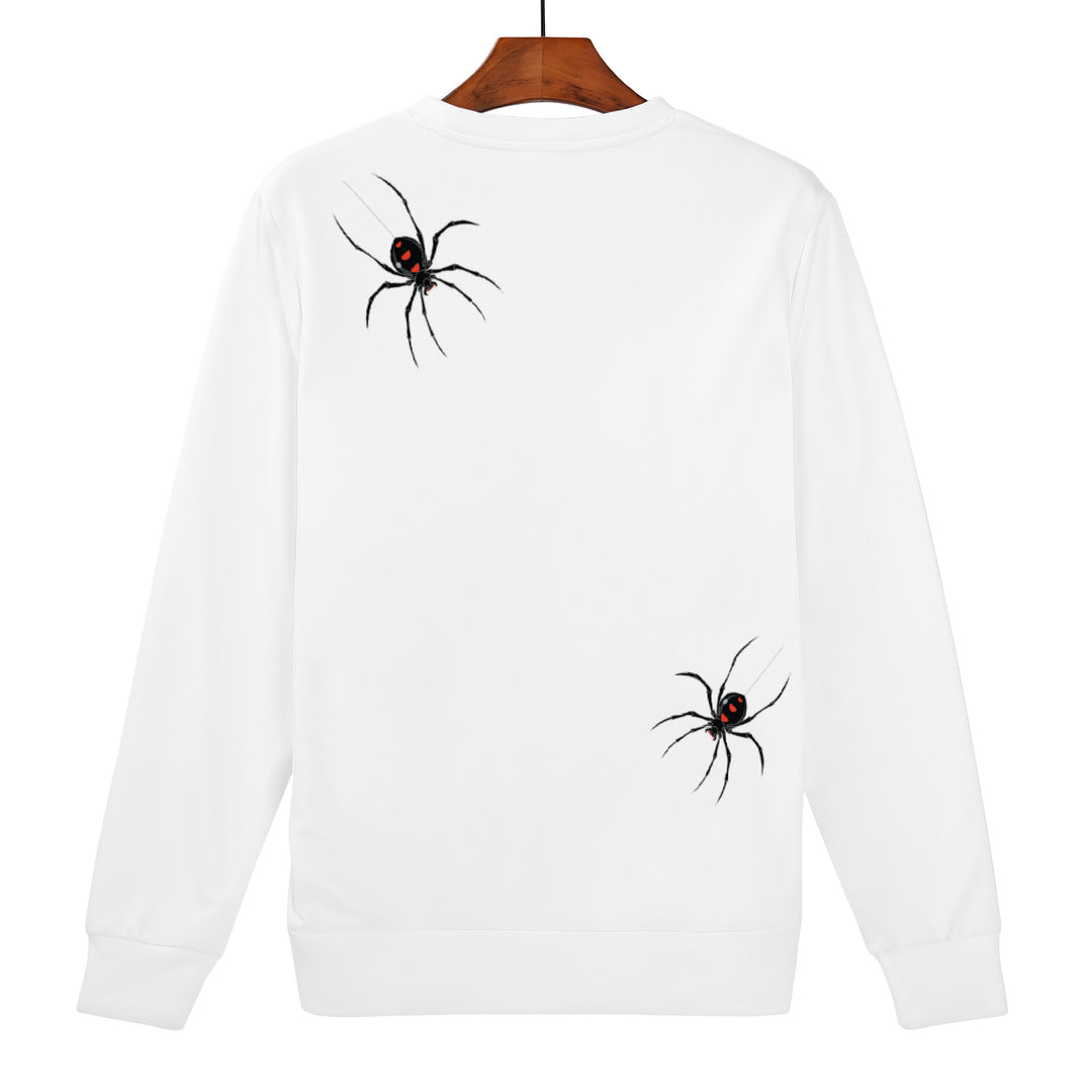 Ti Amo I love you - Exclusive Brand  - White - Spider Logo - Men's Sweatshirt
