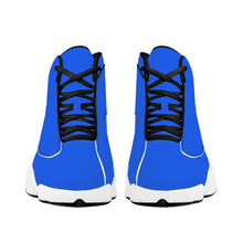 Load image into Gallery viewer, Ti Amo I love you  - Exclusive Brand  - Azul Blue - Mens / Womens - Unisex Basketball Shoes - Black Laces
