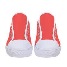 Load image into Gallery viewer, Ti Amo I love you - Exclusive Brand  -  Low-Top Canvas Shoes- White Soles
