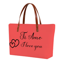 Load image into Gallery viewer, Ti Amo I love you - Exclusive Brand - Diving Cloth Totes
