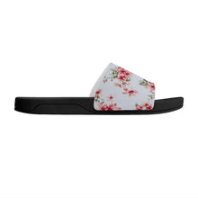 Load image into Gallery viewer, Ti Amo I love you - Exclusive Brand  - Mischka &amp; Matrix Floral- Slide Sandals - Black Soles
