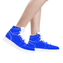 Load image into Gallery viewer, Ti Amo I love you - Exclusive Brand - Blue Blue Eyes - High Top Synthetic Leather Sneaker
