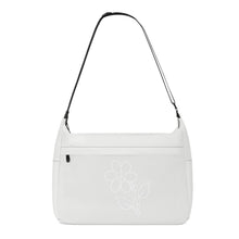 Load image into Gallery viewer, Ti Amo I love you - Exclusive Brand  - Desert Storm - White Daisy -  Journey Computer Shoulder Bag
