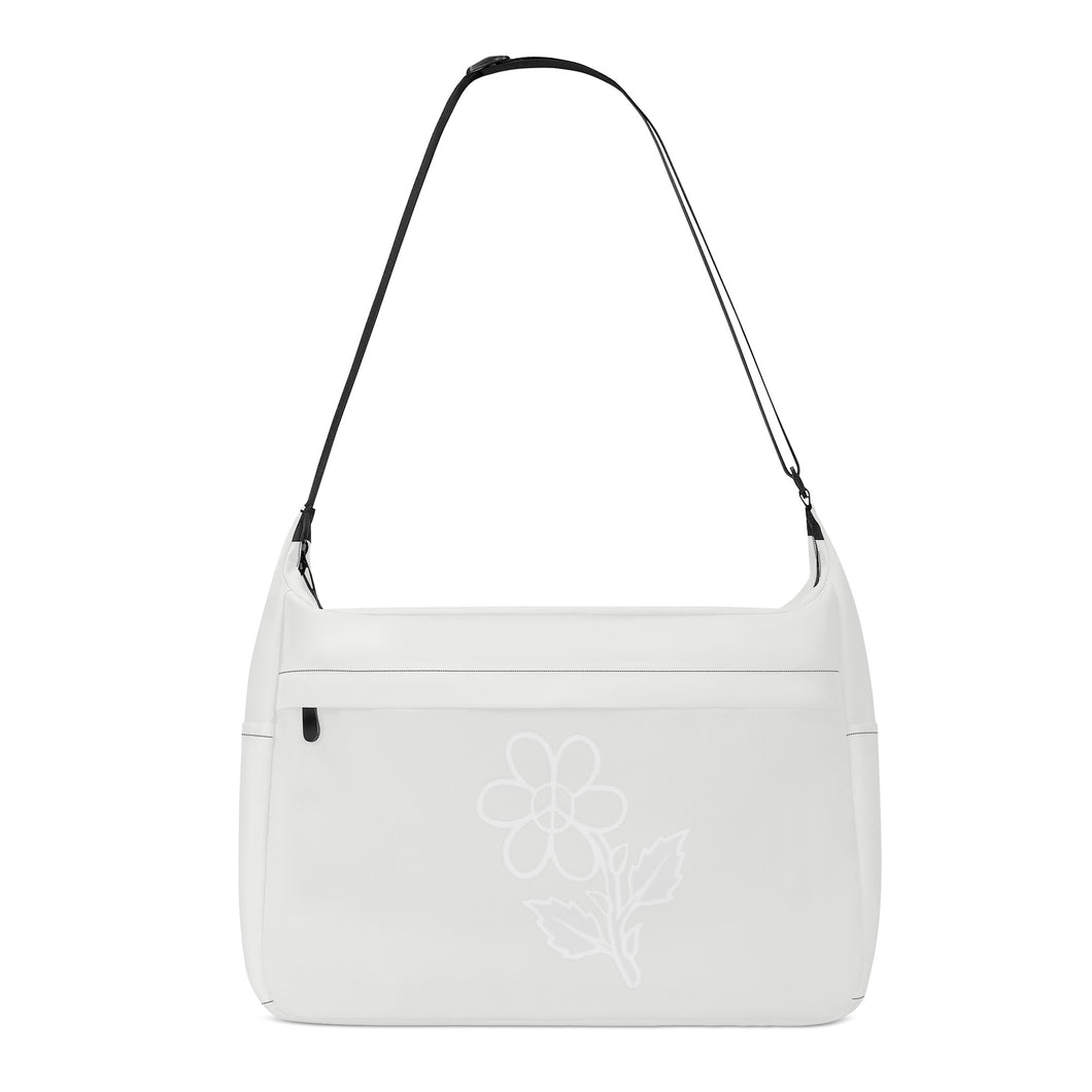 Ti Amo I love you - Exclusive Brand  - Desert Storm - White Daisy -  Journey Computer Shoulder Bag