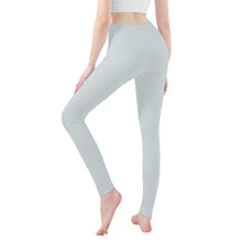 Load image into Gallery viewer, Ti Amo I love you - Exclusive Brand   - Geyser 2 - White Daisy -  Yoga Leggings
