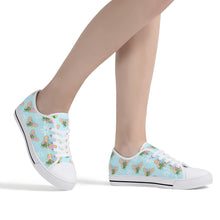 Load image into Gallery viewer, Ti Amo I love you - Exclusive Brand - Low-Top Canvas Shoes- White Soles
