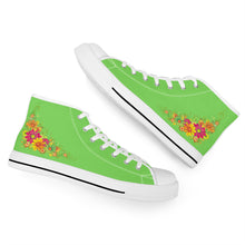 Load image into Gallery viewer, Ti Amo I love you - Exclusive Brand  - High-Top Canvas Shoes - White Soles
