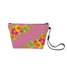 Load image into Gallery viewer, Ti Amo I love you - Exclusive Brand  - Charm - Multicolor Floral - Sling Cosmetic Bag
