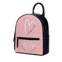 Load image into Gallery viewer, Ti Amo I love you- Mandys Pink - PU Backpack
