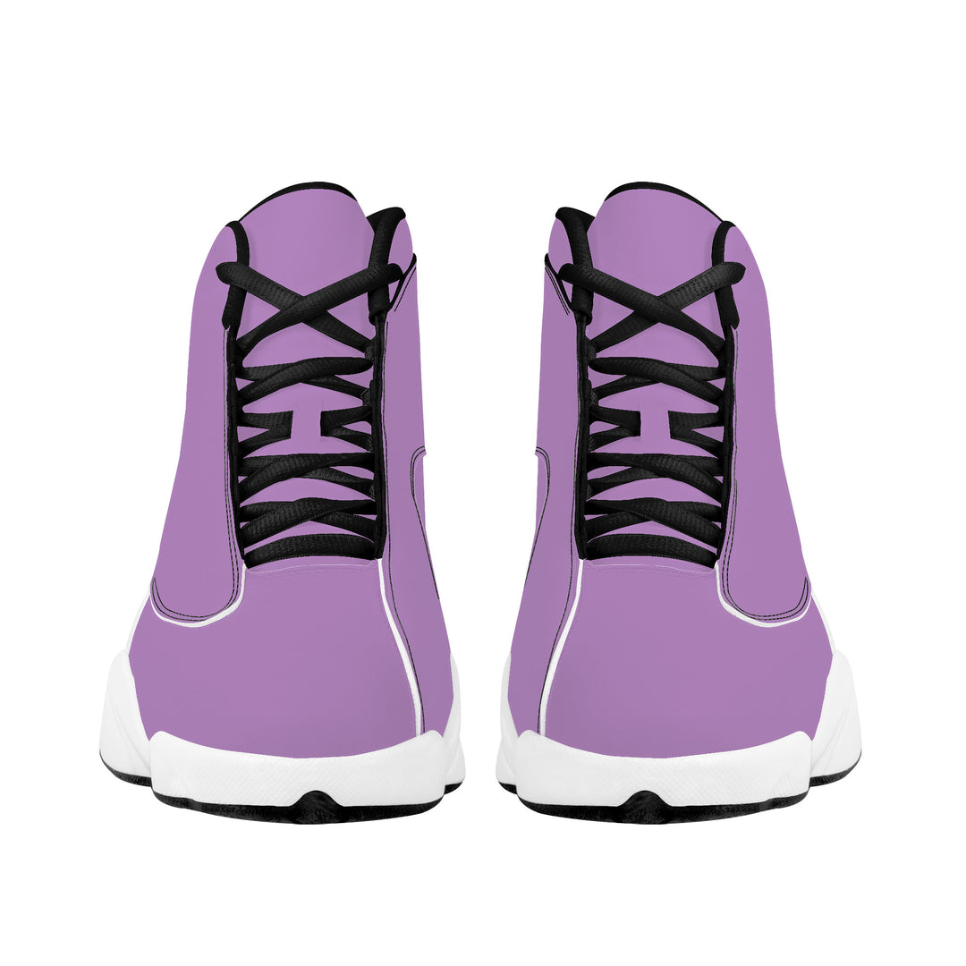 Ti Amo I love you  - Exclusive Brand  - African Violet - Womens Basketball Shoes - Black Laces