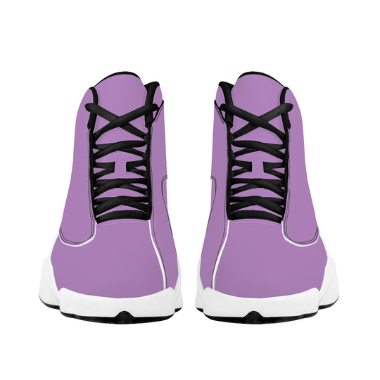 Ti Amo I love you  - Exclusive Brand  - African Violet - Womens Basketball Shoes - Black Laces