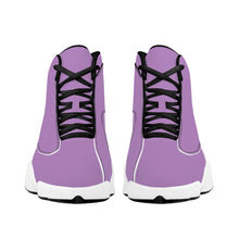 Load image into Gallery viewer, Ti Amo I love you  - Exclusive Brand  - African Violet - Womens Basketball Shoes - Black Laces
