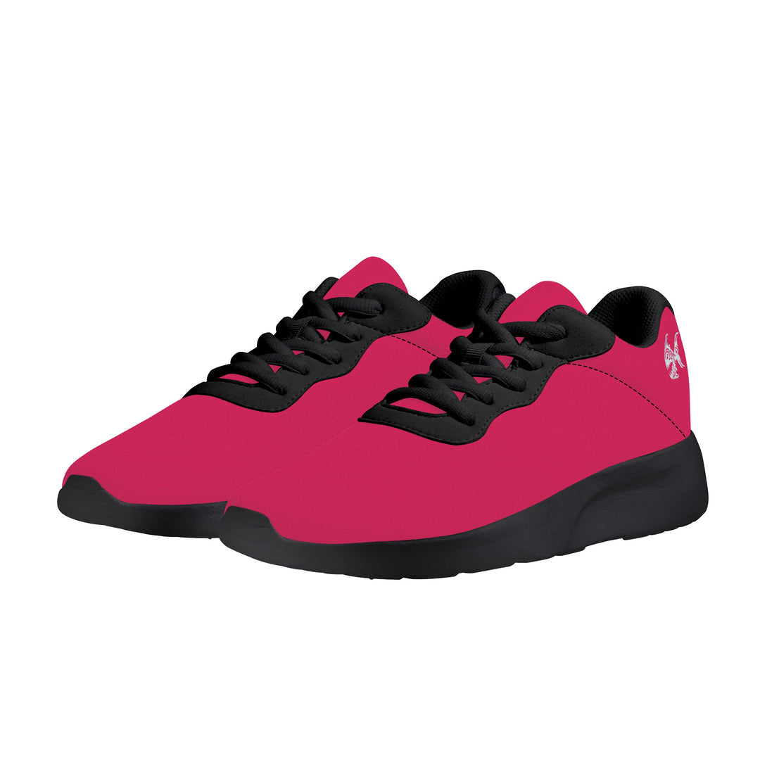Ti Amo I love you - Exclusive Brand - Cerise Red 2 - Abgry Fish - Air Mesh Running Shoes - Black Soles