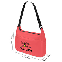 Load image into Gallery viewer, Ti Amo I love you - Exclusive Brand - Airbnb Red - Bee Kind - Journey Computer Shoulder Bag
