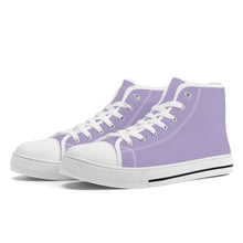 Load image into Gallery viewer, Ti Amo I love you  - Exclusive Brand  - Womens High-Top Canvas Shoes - White Soles
