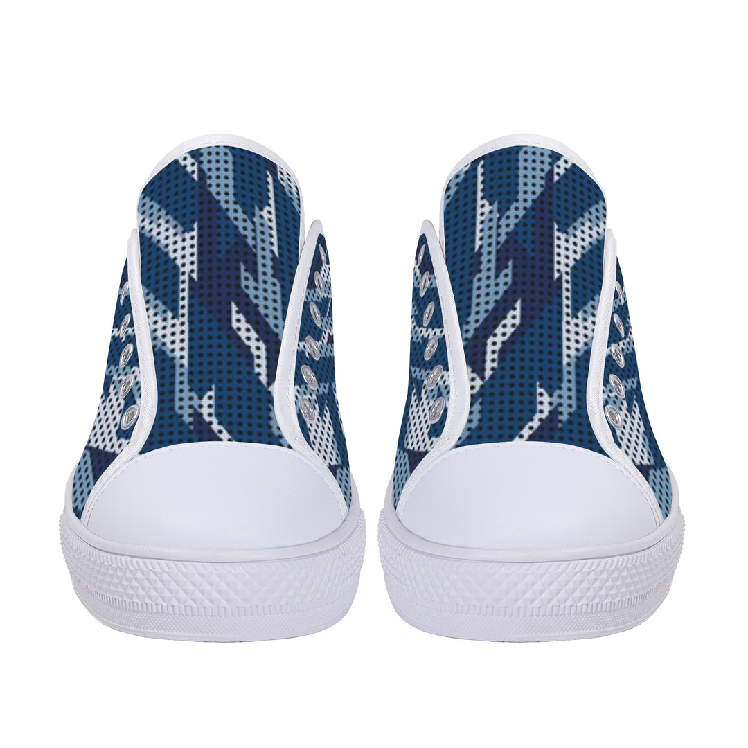 Ti Amo I love you - Exclusive Brand  -  Low-Top Canvas Shoes - White Soles