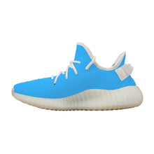 Load image into Gallery viewer, Ti Amo I love you - Exclusive Brand  - Medium Cyan Blue -  Love Sign - Breathable Mesh Knit Sneaker - White Soles - Ti Amo I love you
