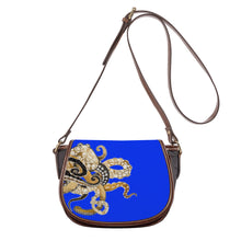 Load image into Gallery viewer, Ti Amo I love you - Exclusive Brand  - Blue Blue Eyes - Octopus - Saddle Bag
