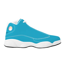 Load image into Gallery viewer, Ti Amo I love you - Exclusive Brand  - Ball Blue -Mens / Womens - Unisex  Basketball Shoes - White Laces
