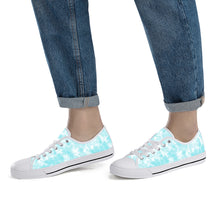 Load image into Gallery viewer, Ti Amo I love you - Exclusive Brand  -  Low-Top Canvas Shoes - White Soles
