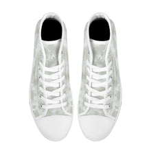 Load image into Gallery viewer, Ti Amo I love you - Exclusive Brand  - High-Top Canvas Shoes - White Soles
