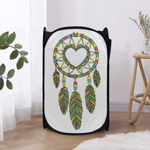 Load image into Gallery viewer, Ti Amo I love you - Exclusive Brand  - Laundry Hamper Black
