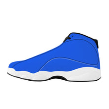 Load image into Gallery viewer, Ti Amo I love you  - Exclusive Brand  - Azul Blue - Mens / Womens - Unisex Basketball Shoes - Black Laces
