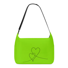 Load image into Gallery viewer, Ti Amo I love you - Exclusive Brand - Alien Armpit - Double Script Heart - Journey Computer Shoulder Bag
