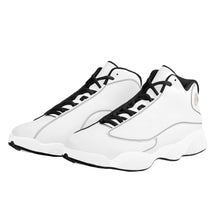 Load image into Gallery viewer, Ti Amo I love you  - Exclusive Brand  - White - Basketball Shoes - Black Laces
