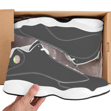 Load image into Gallery viewer, Ti Amo I love you - Exclusive Brand  - Davy&#39;s Grey - Mens / Womens - Unisex  Basketball Shoes - White Soles
