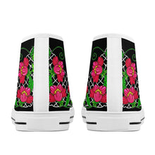 Load image into Gallery viewer, Ti Amo I love you - Exclusive Brand  - High-Top Canvas Shoes - White Soles
