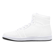 Load image into Gallery viewer, Ti Amo I love you - Exclusive Brand - White -Ti Amo I love you Logo -High-Top Synthetic Leather Sneakers
