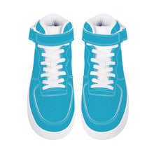 Load image into Gallery viewer, Ti Amo I love you - Exclusice Brand - Bali Blue - High Top Unisex Sneakers
