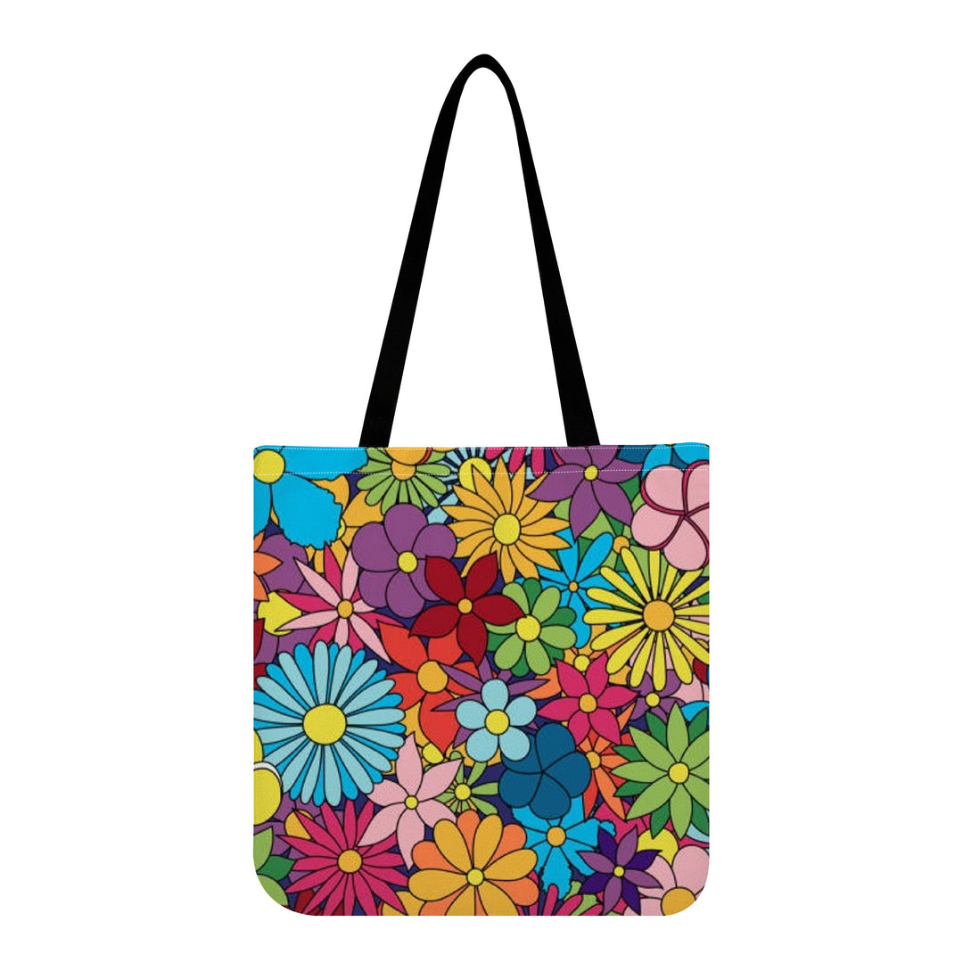 Ti Amo I love you - Exclusive Brand - Colorful Flowers - Cloth Totes
