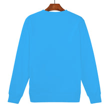 Load image into Gallery viewer, Ti Amo I love you - Exclusive Brand - Medium Cyan Blue - Men&#39;s Sweatshirt
