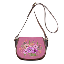 Load image into Gallery viewer, Ti Amo I love you - Exclusive Brand - Charm - Floral Bouquet -  Saddle Bag
