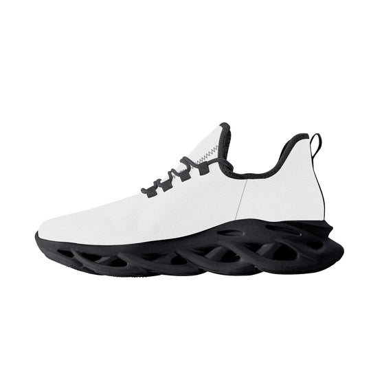 Ti Amo I love you  - Exclusive Brand  - White - Double Black Heart -  Flex Control Sneaker - Black Soles