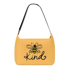 Load image into Gallery viewer, Ti Amo I love you - Exclusive Brand - Light Orange - Bee Kind - Journey Computer Shoulder Bag
