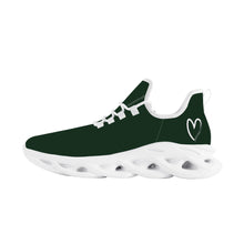 Load image into Gallery viewer, Ti Amo I love you  - Exclusive Brand  - Celtic - White Heart - Flex Control Sneaker - White Soles
