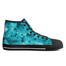 Load image into Gallery viewer, Ti Amo I love you - Exclusive Brand - High-Top Canvas Shoes - Black Soles
