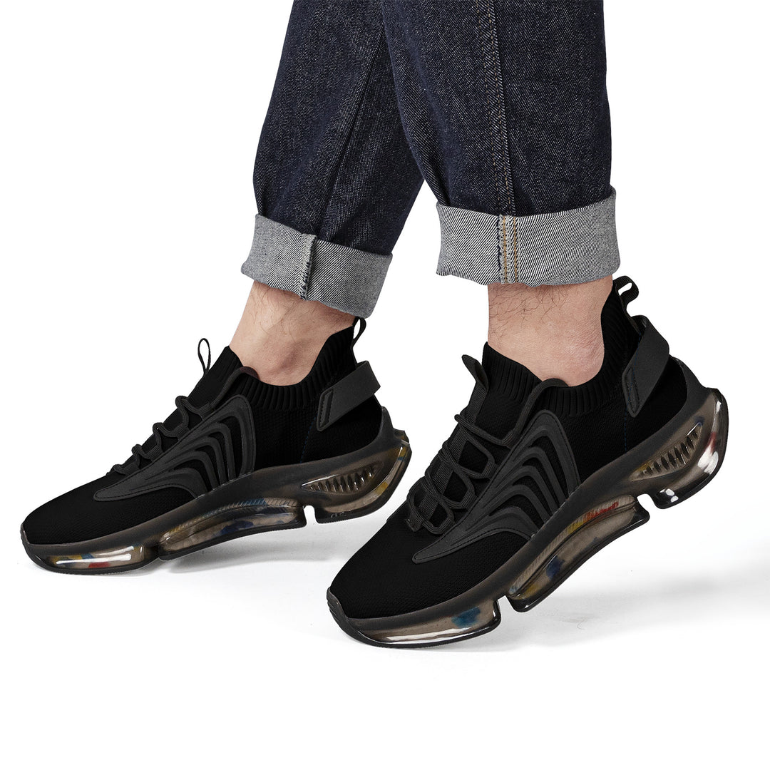 Ti Amo I love you  - Exclusive Brand - Mens / Womens - Air Max React Sneakers - Black Soles
