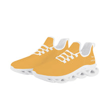 Load image into Gallery viewer, Ti Amo I love you - Exclusive Brand  - Light Orange - Mens / Womens - Flex Control Sneakers- White Soles
